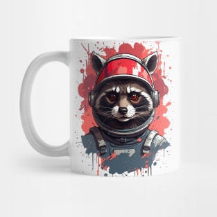 Space Pioneer Raccoon Mug